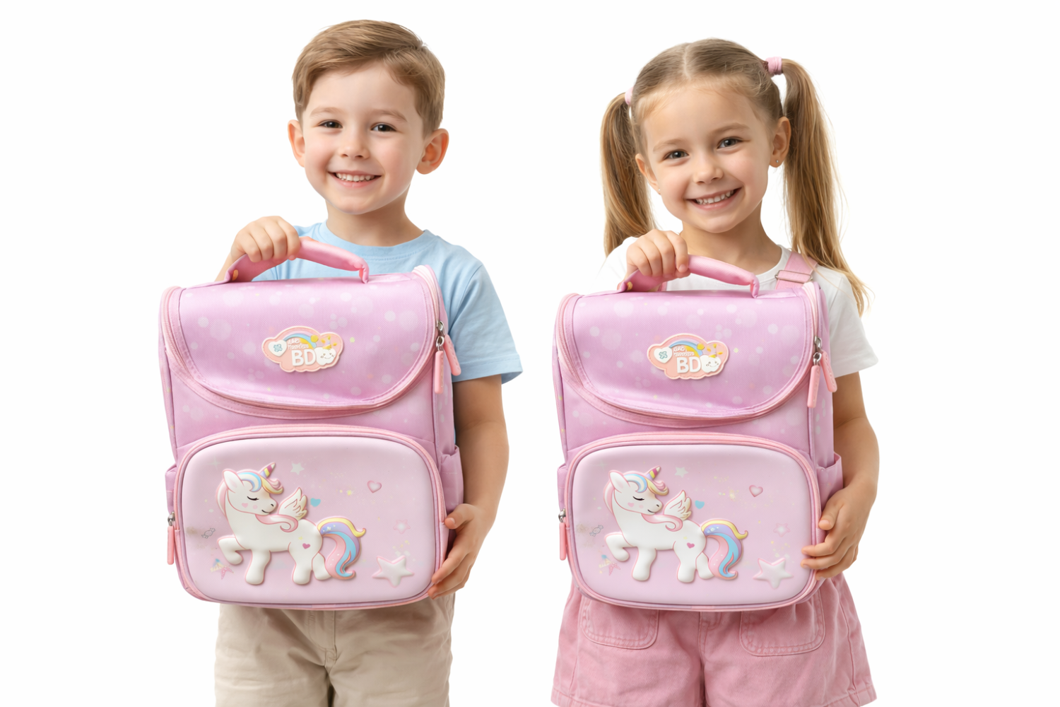 Cute Unicorn School Bag for Girls Lightweight Backpack
