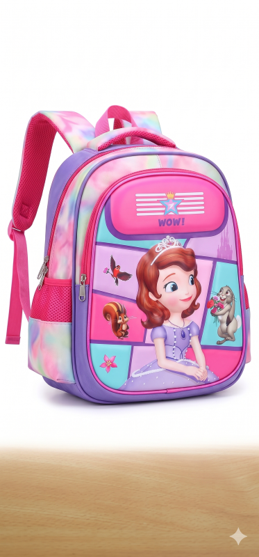Princess Sofia Hardshell 3D Schoolbag